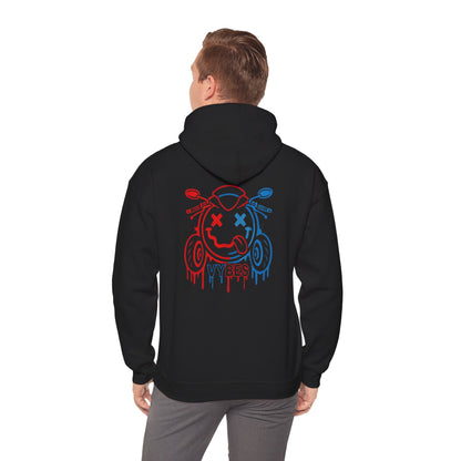 Drip Smile Motorcycle Hoodie