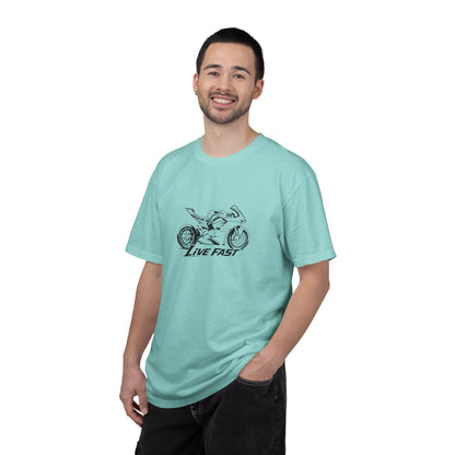 Live Fast Motorcycle Tee