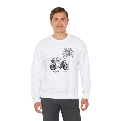 Squid Missile Sweatshirt - Palm Tree Vybes