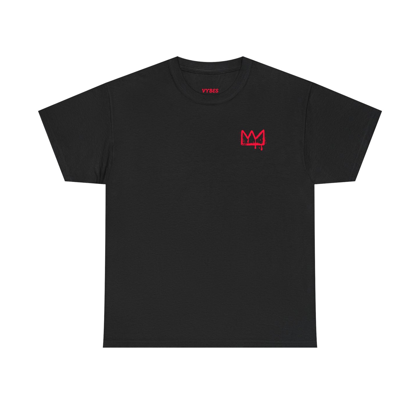 Red Drip Smiley Tee