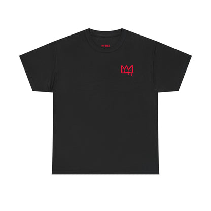 Red Drip Smiley Tee