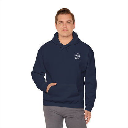 Anti Social Social Biker Hoodie