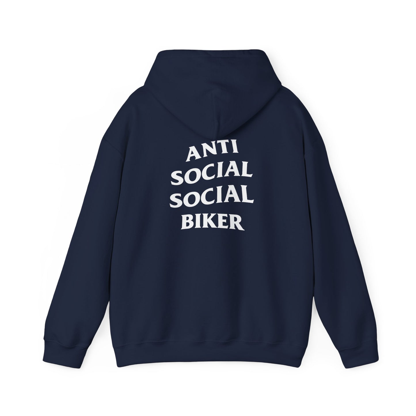 Anti Social Social Biker Hoodie