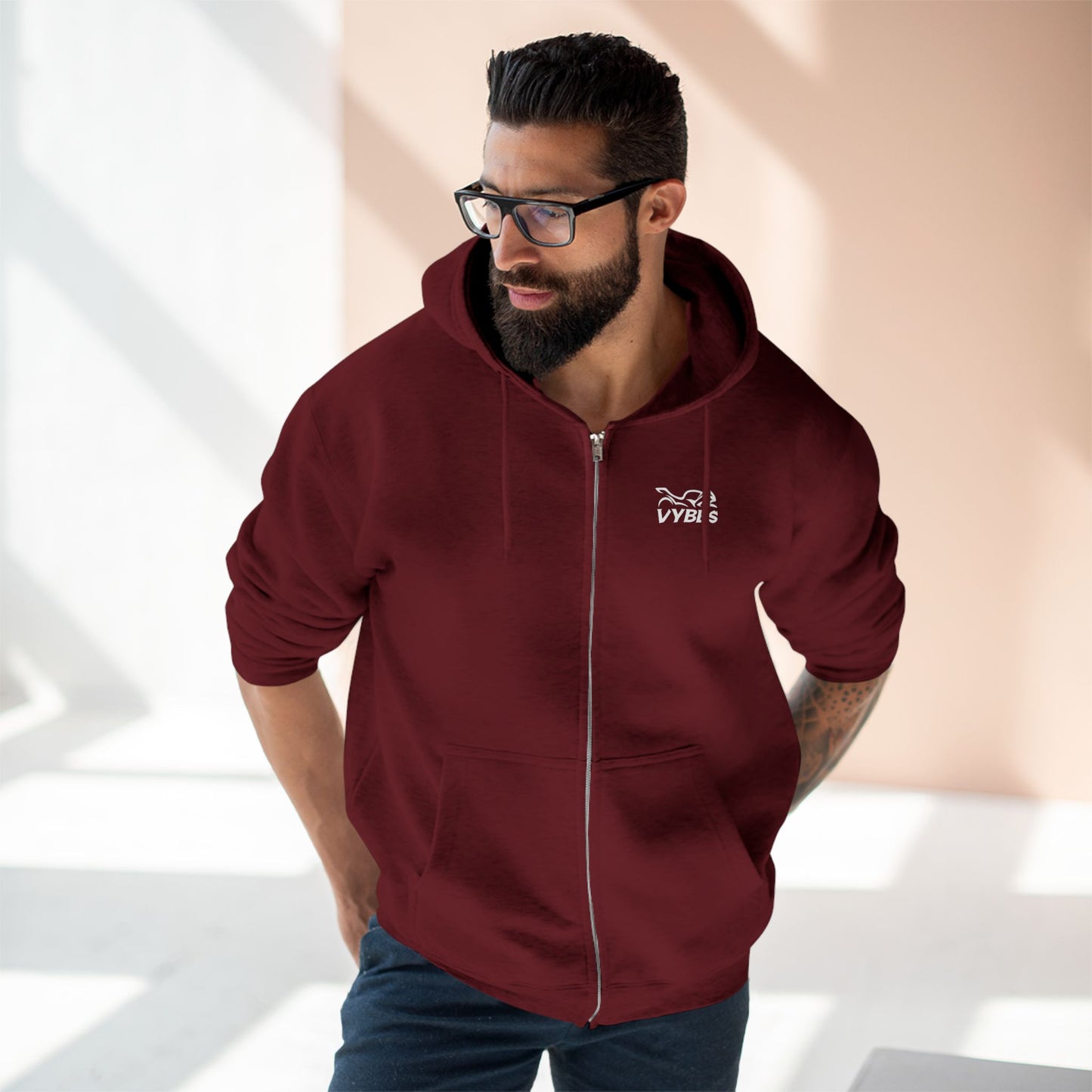 Vybes Zip Hoodie