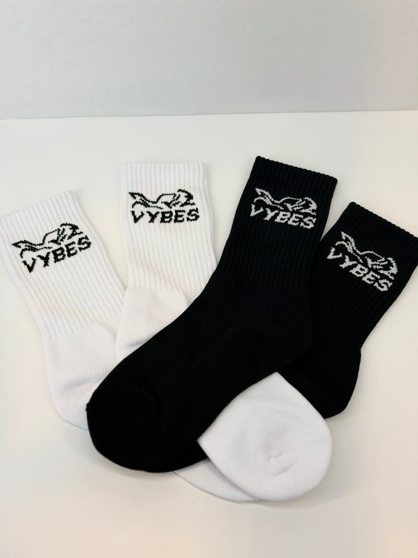 Vybes Logo Socks